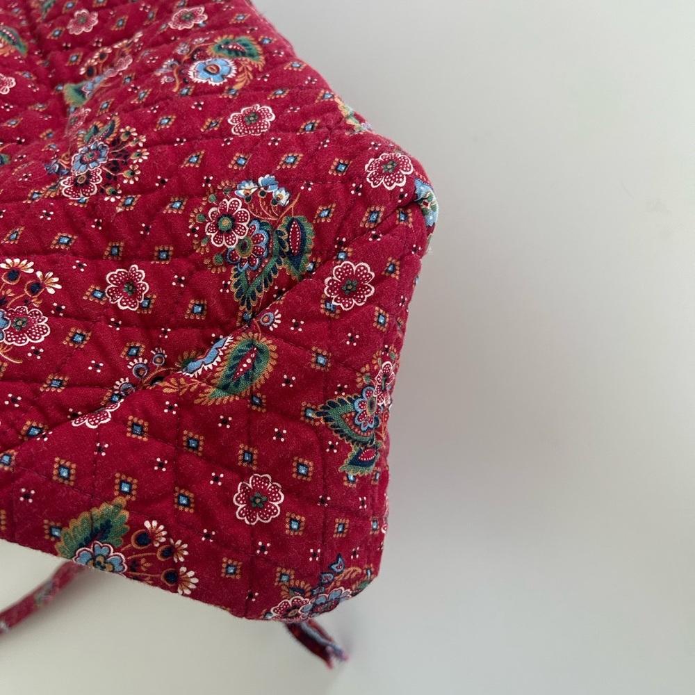Vera Bradley Provincial Red Hoosier 1986 bag - Picture 8 of 16